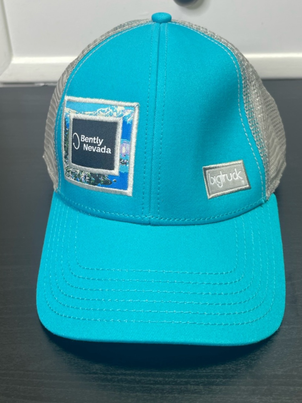 Bigtruck Snapback Bentley Nevada Blue One Size Adjustable Mesh Back 7 panel OS